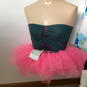 I Love Raves party and dance apparel.  NWT  One size fits all